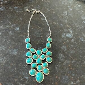 Elegant Turquoise Statement Necklace